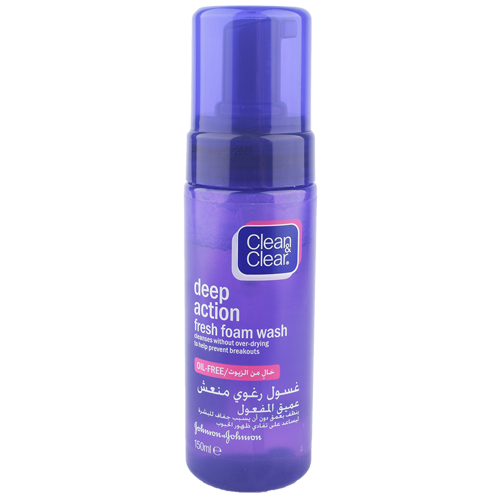 Clean & Clear Deep Clg Foam Wash - 150ml