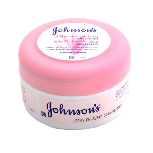 Johnsons 24hr Moist. Soft Cream - 100ml