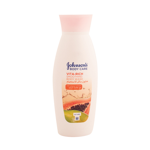 J&J Vita-Rich Body Wash With Papaya250Ml