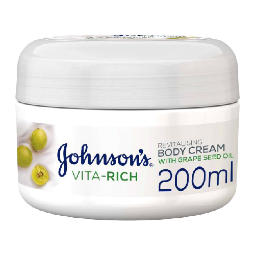 J&J Body Care Vita-Rich With Grapeseed