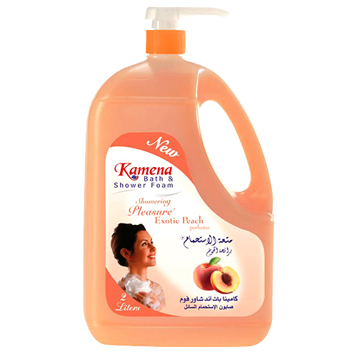 Kamena Peach Bath & Shower Foam - 2l