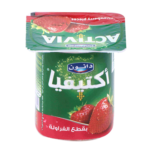 Activia Yog. W/Straw - 110g