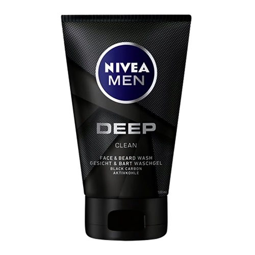 Nivea Deep Face &Beard Wash Men 100Ml