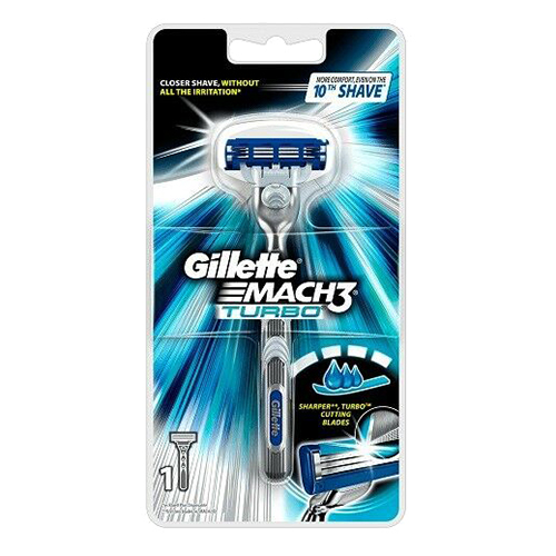 Gillette Mach3 Turbo Razor - 1 Pc