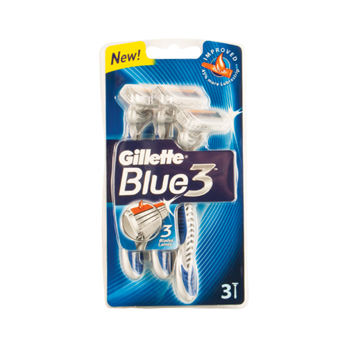 Gillette Blue 3 Disposable Razors - 3 Pc