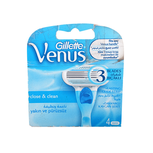 Gillette Venus Cartridges - 4 Pc