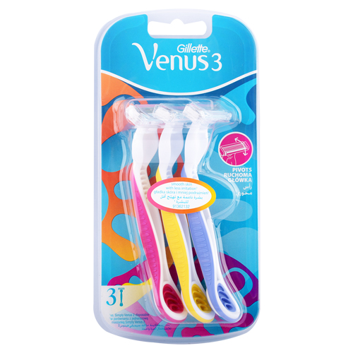 Gillette Simply Venus3 Plus Razor - 3 Pc