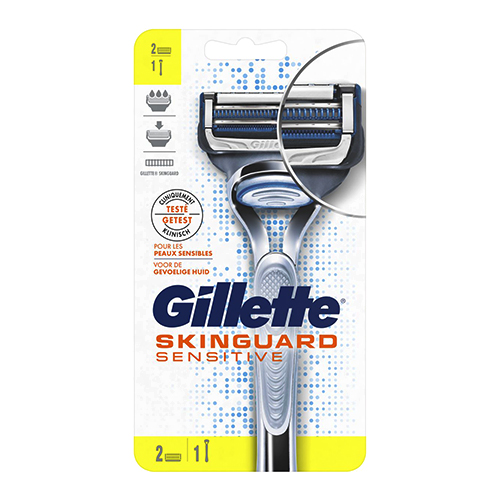 Gillette Skinguard Sen Razor w/ 2 Blades