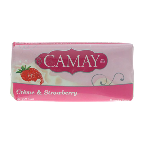 Camay Cream and Strawberry Soap - 125g