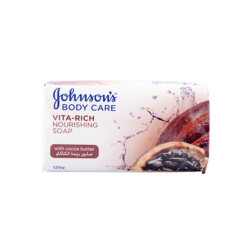 Johnsons V R Cocoa Butter Soap - 125g