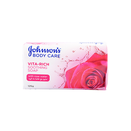 Johnsons Vita R. Rose Water Soap - 125g