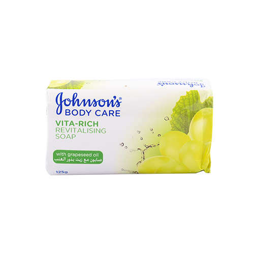 Johnsons Vita R Grape S O Soap - 125g