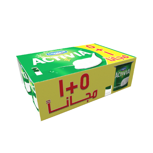 Activia 6pc Yoghurt Mult - 105g