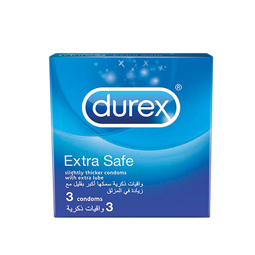 Durex Extra Safe Condoms - 3 Pc