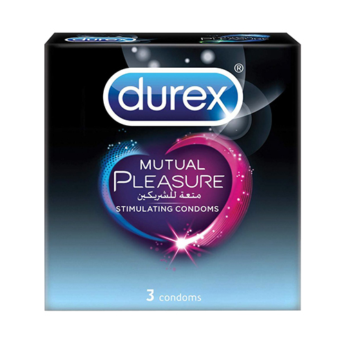 Durex Mutual Pleasure Condoms - 3 Pc