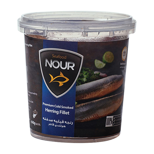 Nour Smoked Herring Fillets - 550g