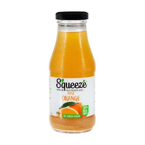 Squeeze Cold Press Orange Juice - 250ml