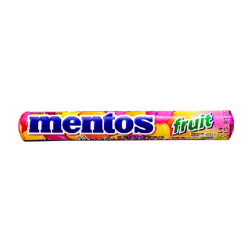 Mentos Fruit Chewy Dragees - 30g