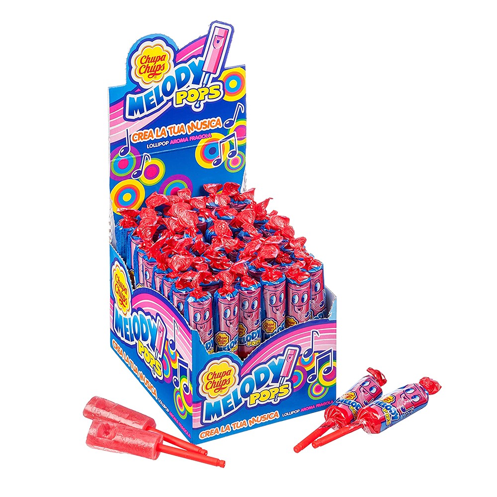 Chupa Chups Melody Pops Lollipops - 15g