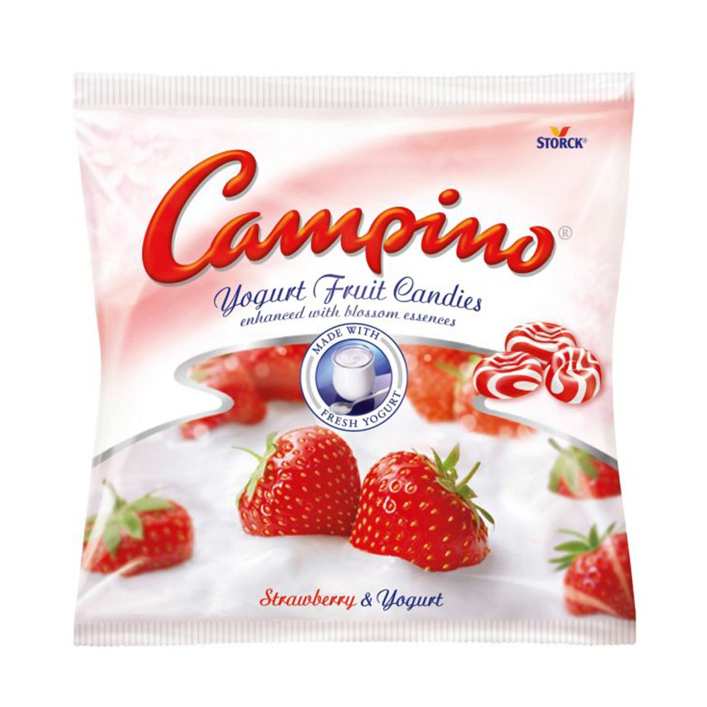 Storck Campino Strawberry Candies - 75g