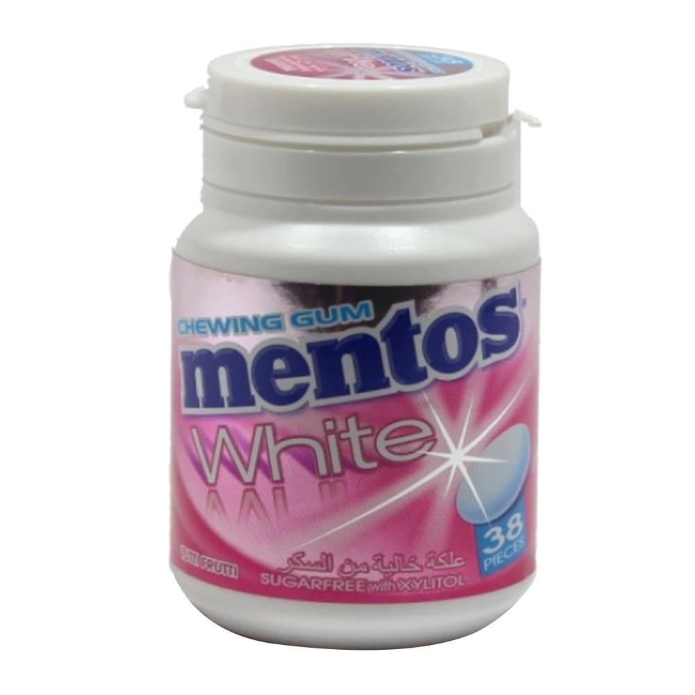 Mentos White Tutti Frutti Chewing Gum54g