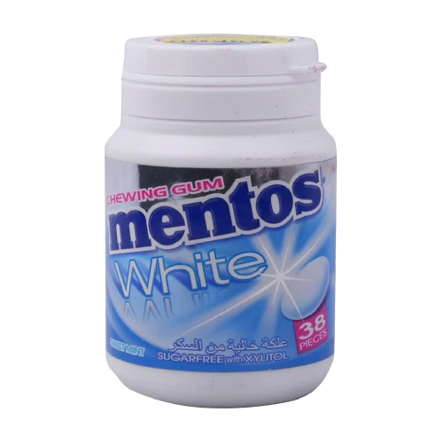 Mentos White Sweet Mint Bubble Gum - 54g