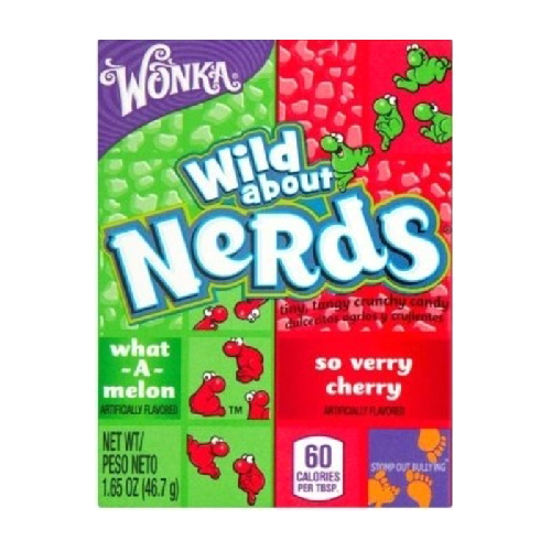 Wonka Nerds W.C & W Candy - 46.7g