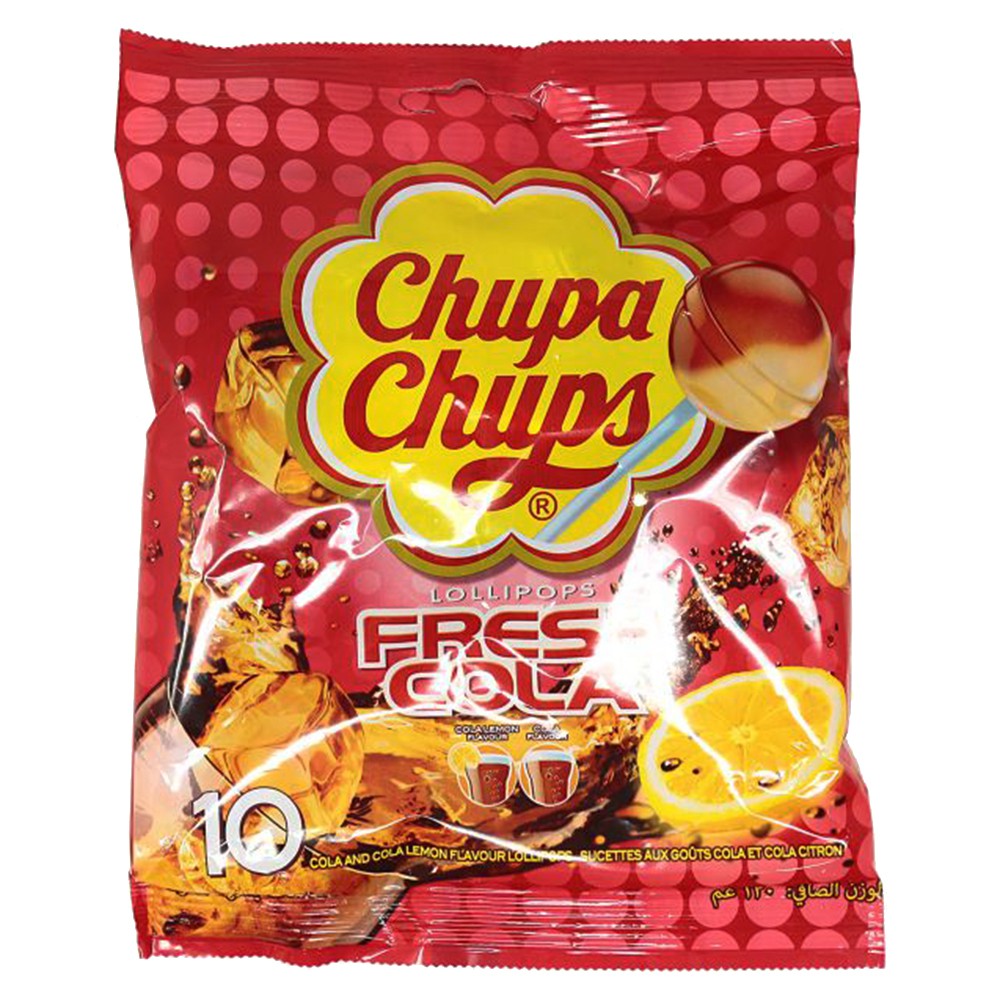 Chupa Chups Lollipops Fresh Cola120g