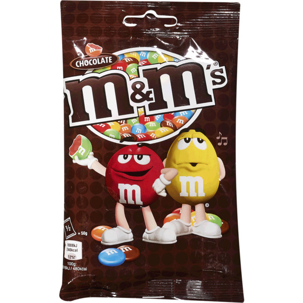 M&Ms Milk Chocolate Candies 100g