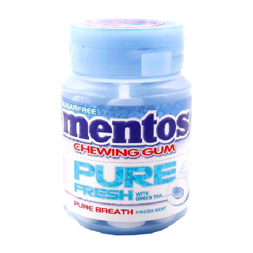 Mentos Gum Pure Fresh G.Tea Chewing 56g