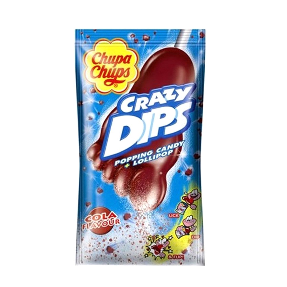 Chupa Chups Crazy D Cola Flv Candy - 16g