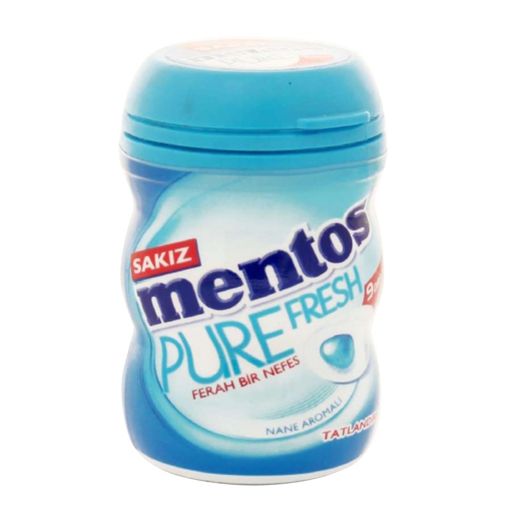 Mentos Pure Fresh Chewing Gum - 9 Pc