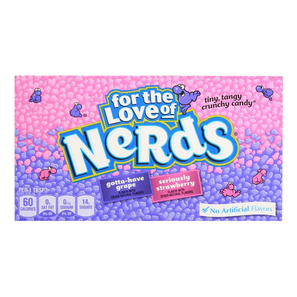 Wonka Nerds Grp & Str Candies - 141.7g