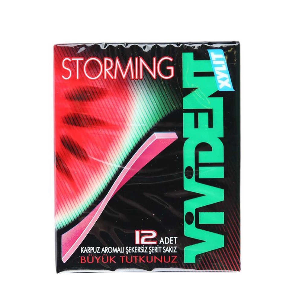 Vivident Storming Watermelon Gum - 33g