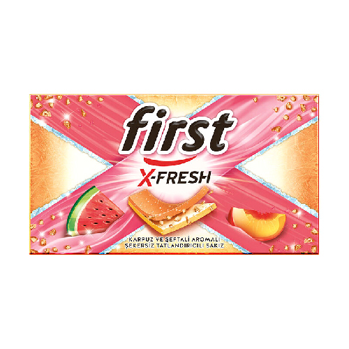 First Sensations X Fresh Mint Gum - 27g