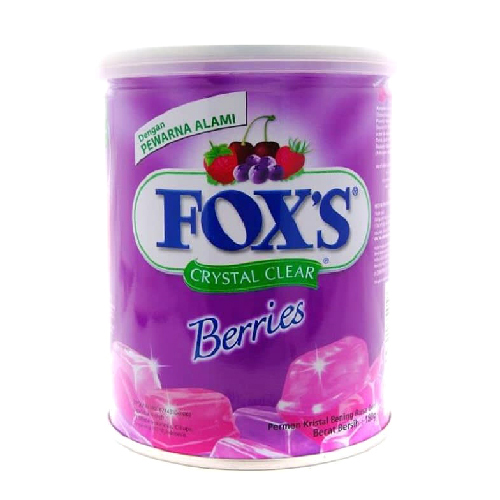 Foxs Crystal Clear Berries Candy - 180g