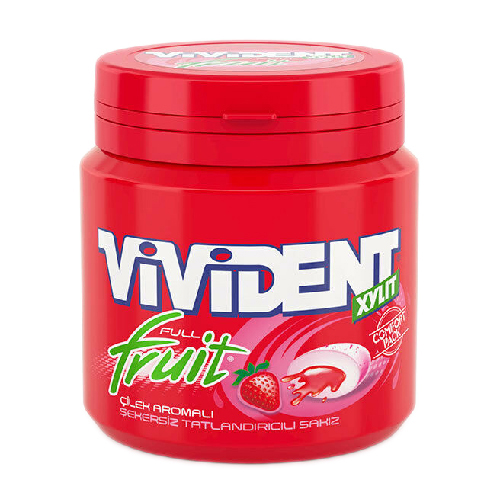 Vivident Full Fruit Gum - 93g