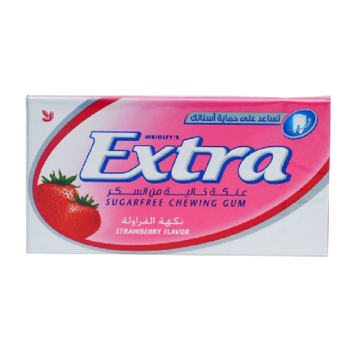 Wrigleys Extra Strw Chewing Gum - 32g