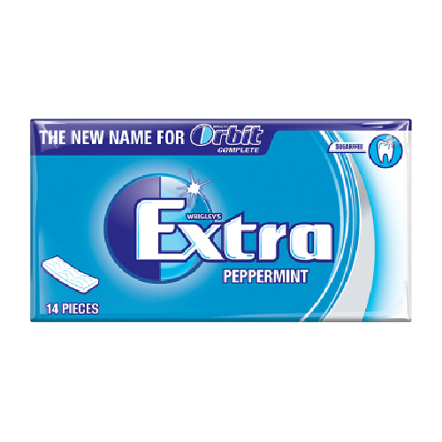 Wrigleys Extra Peperm Chewing Gum - 32g