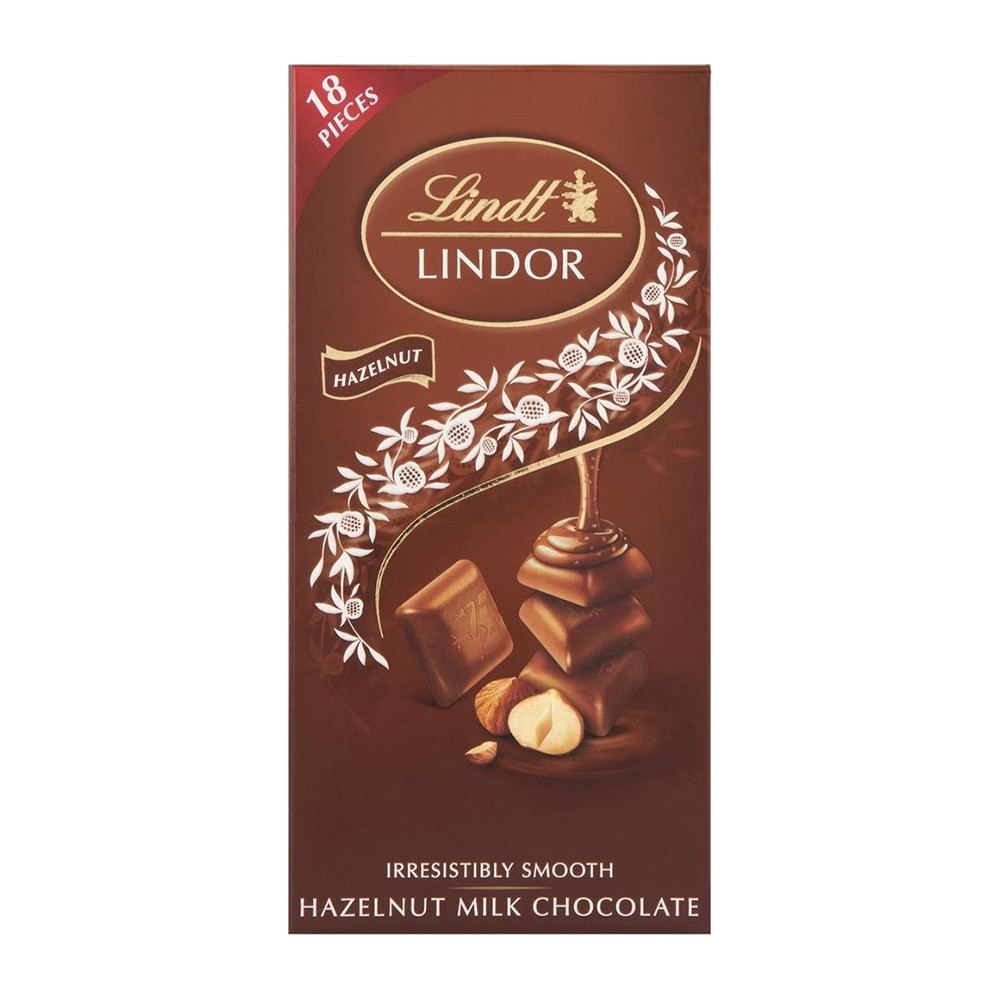 Lindt Lindor Milk & Ha. Chocolate - 100g