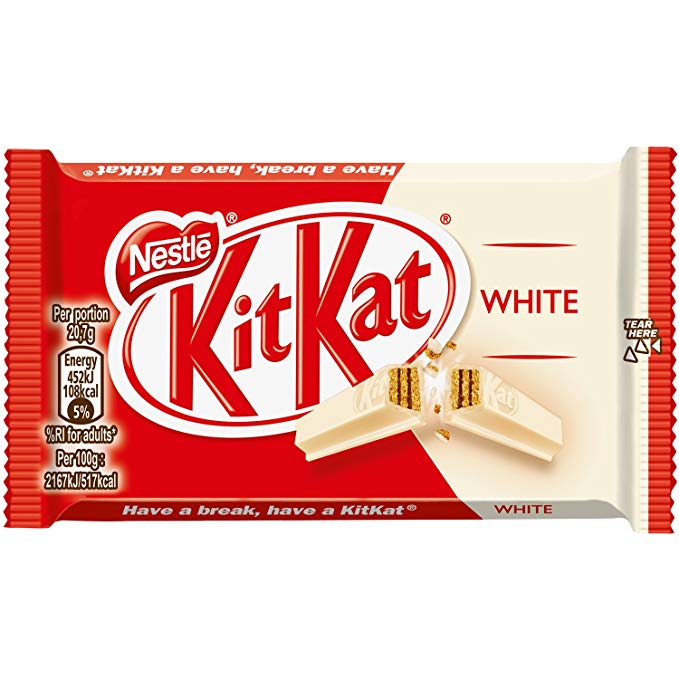 Nestle KitKat White Chocolate 45g