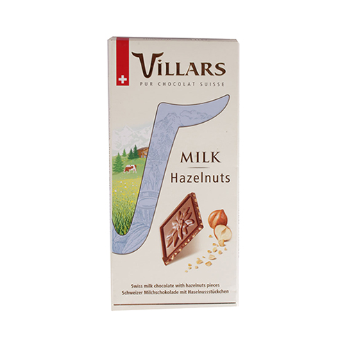 Villars Hazelnut Milk Chocolate - 100g