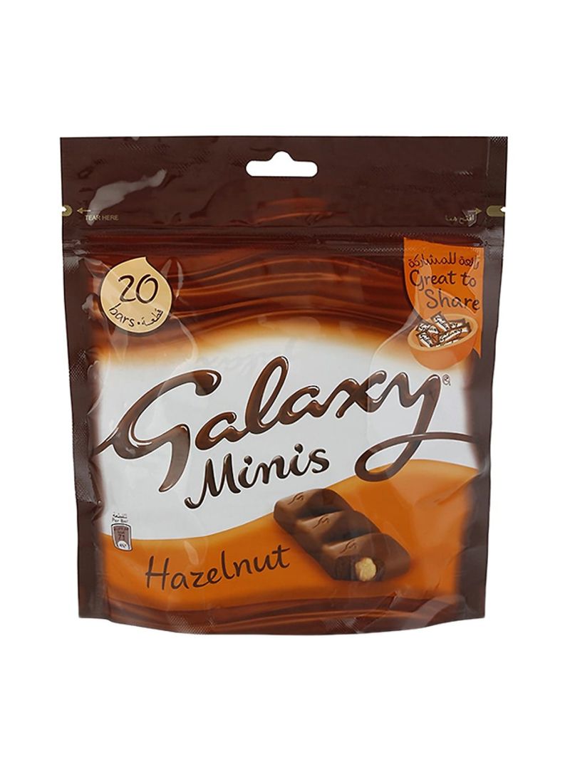 Galaxy Minis Hazelnut Chocolate - 250g