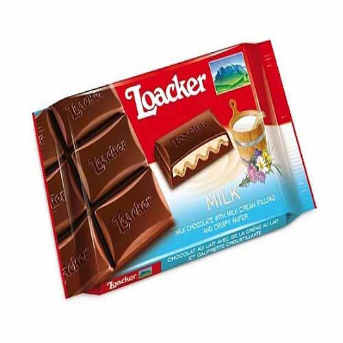 Loacker Milk Cream Chocolate Bar - 87g