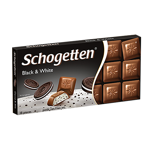 Schogetten Black & White Choco - 100g