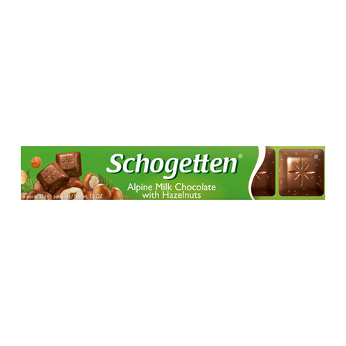 Schogetten Milk Choco w/ Hazelnut - 33g