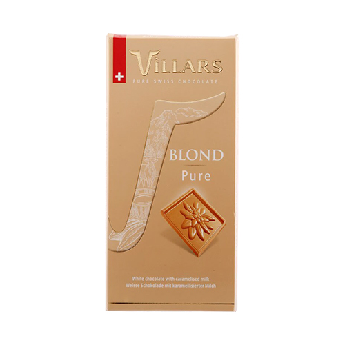 Villars Blond Pure Chocolate - 100g