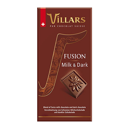 Villars Fusion Pure Chocolate - 100g