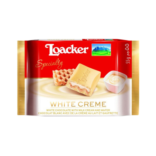 Loacker White Chocolate Bar - 55g