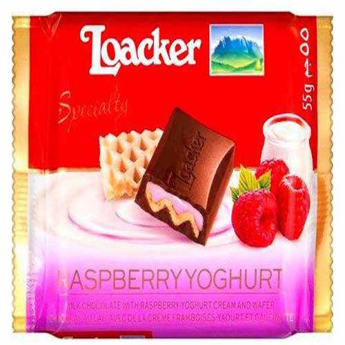 Loacker Raspberry Y. Sp. Chocolate - 55g